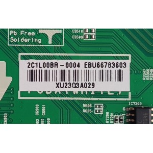 MAIN PARA TV LG / NUMERO DE PARTE EBU66783606 / EAX69763504(1.0) / PANEL HC500EQF-VKGA1-214X / DISPLAY PT500GT03-1 VER.1.0 / MODELO 50QNED80UQA.BUSSLJM	